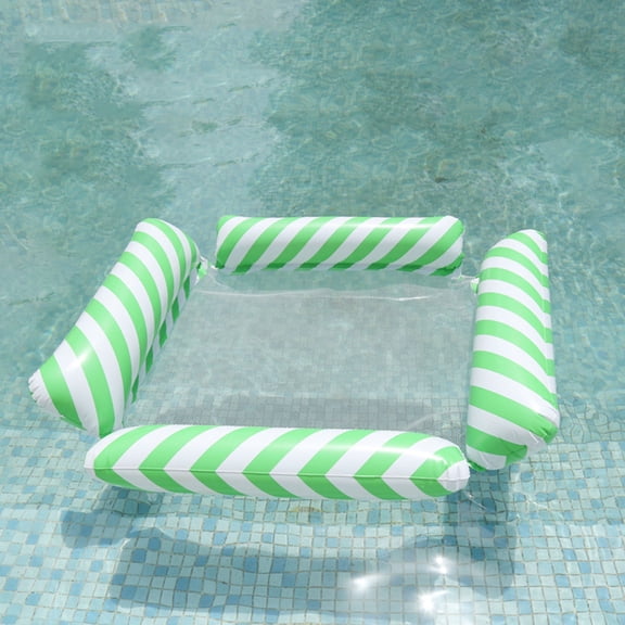 Inflatable Pool Floats Adult, Hammock Pool Float & Water Hammock-4-in-1 Multi-Purpose Pool Float Rafts Water Hammock, Pool Floaties for Adults Swimming Pool Lake Beach