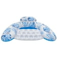 thumbnail image 1 of Inflatable Pool Floats Lounger Adult, Floating Lounge Chairs, Pool Lounger Float with Cup Holders, Backrest and Mesh Bottom for Pool, Beach, and Water Parties, 1 of 6