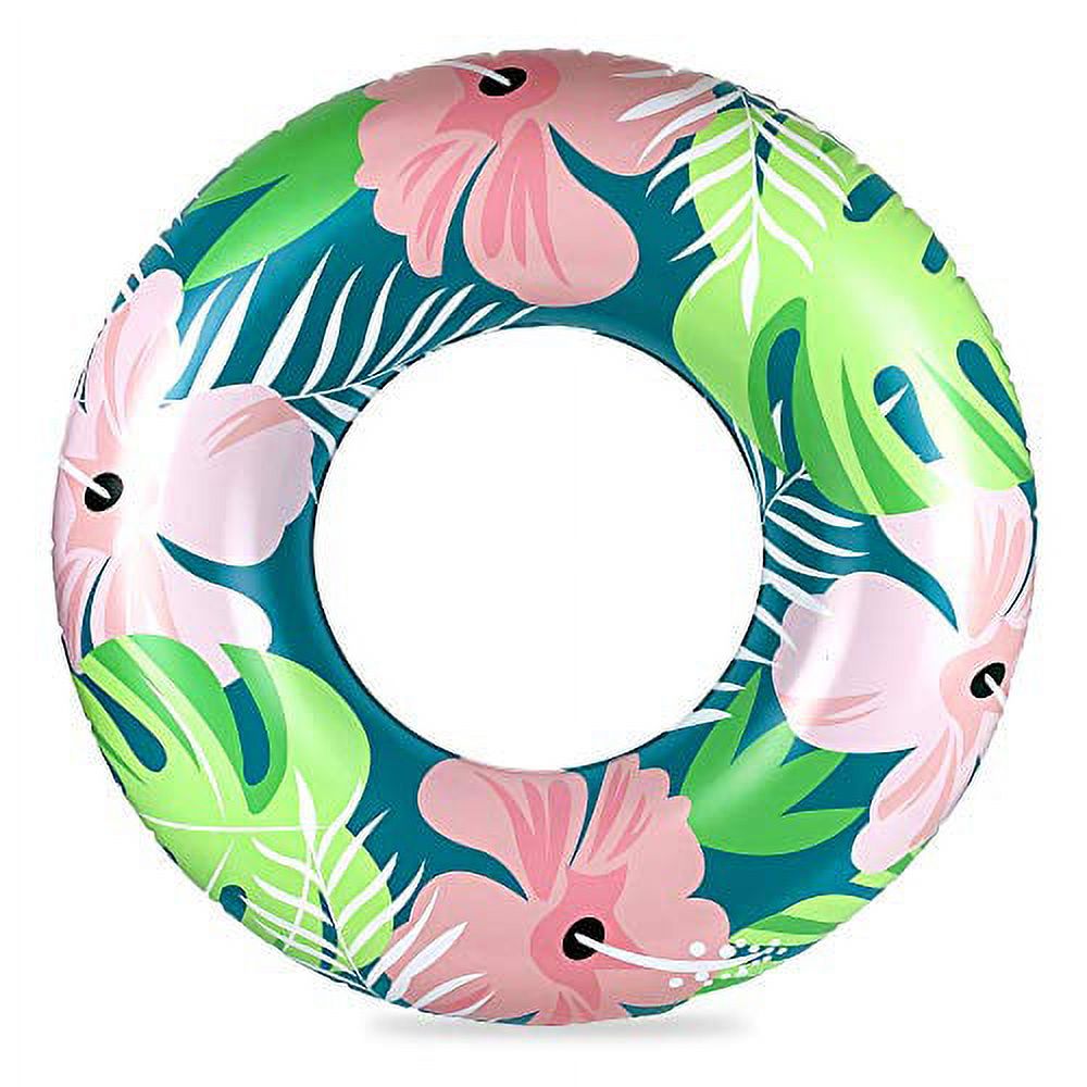 Inflatable Pool Floats Pool Tube Floaties for Kids and Adults, Swim