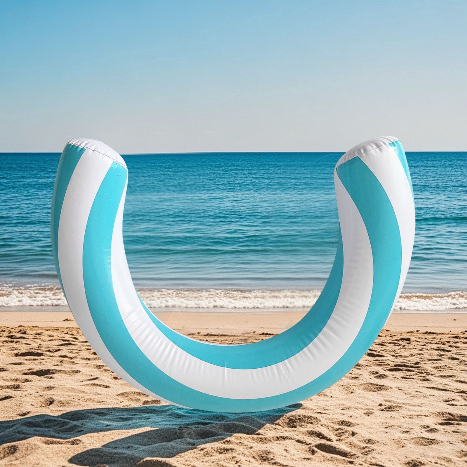 Swimming Pool Floats Inflatable Curved Rings for Adults Lightweight ...