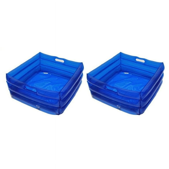 Inflatable Pool Footbath Portable Pool Footbath - Footbath for Pool Entry Ladder Above Ground Pool Accessories