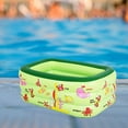 thumbnail image 1 of Inflatable Pool, Green Swimming Pool, Non-Toxic Material, Easy to Inflate/Deflate, Durable Leak-Proof, Perfect for Backyard Water Play, 51×33×21in, 1 of 8