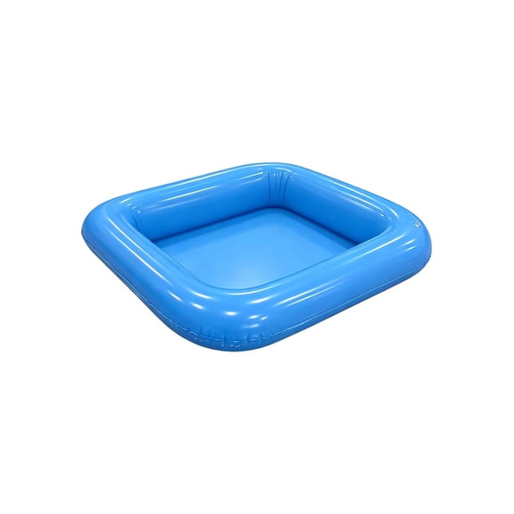 Inflatable Pool Ice Bar Drink Float, Large PVC Fruit Beverage Tray with Cup Holders for Summer Pool Party Lake or Beach, Keeps Drinks Cold Afloat, Great Host Gift for BBQ or Pool Gathering