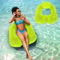 thumbnail image 1 of Inflatable Pool Lounge Chair | Durable Puncture-Resistant Floating Sofa for Adults | Comfortable Backrest, Easy Inflate/Deflate, Versatile Water Lounger for Swimming Pool, Lake, Beach Relaxation –, 1 of 6