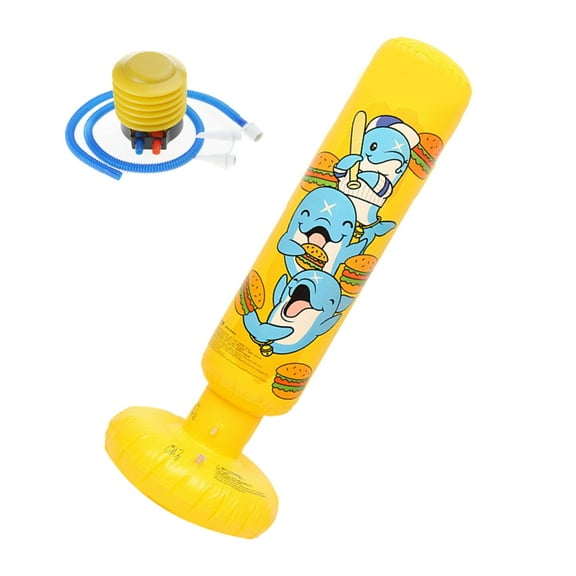 Inflatable Punching Bag Toy Kids Boxing Training Equipment With Thickened PVC