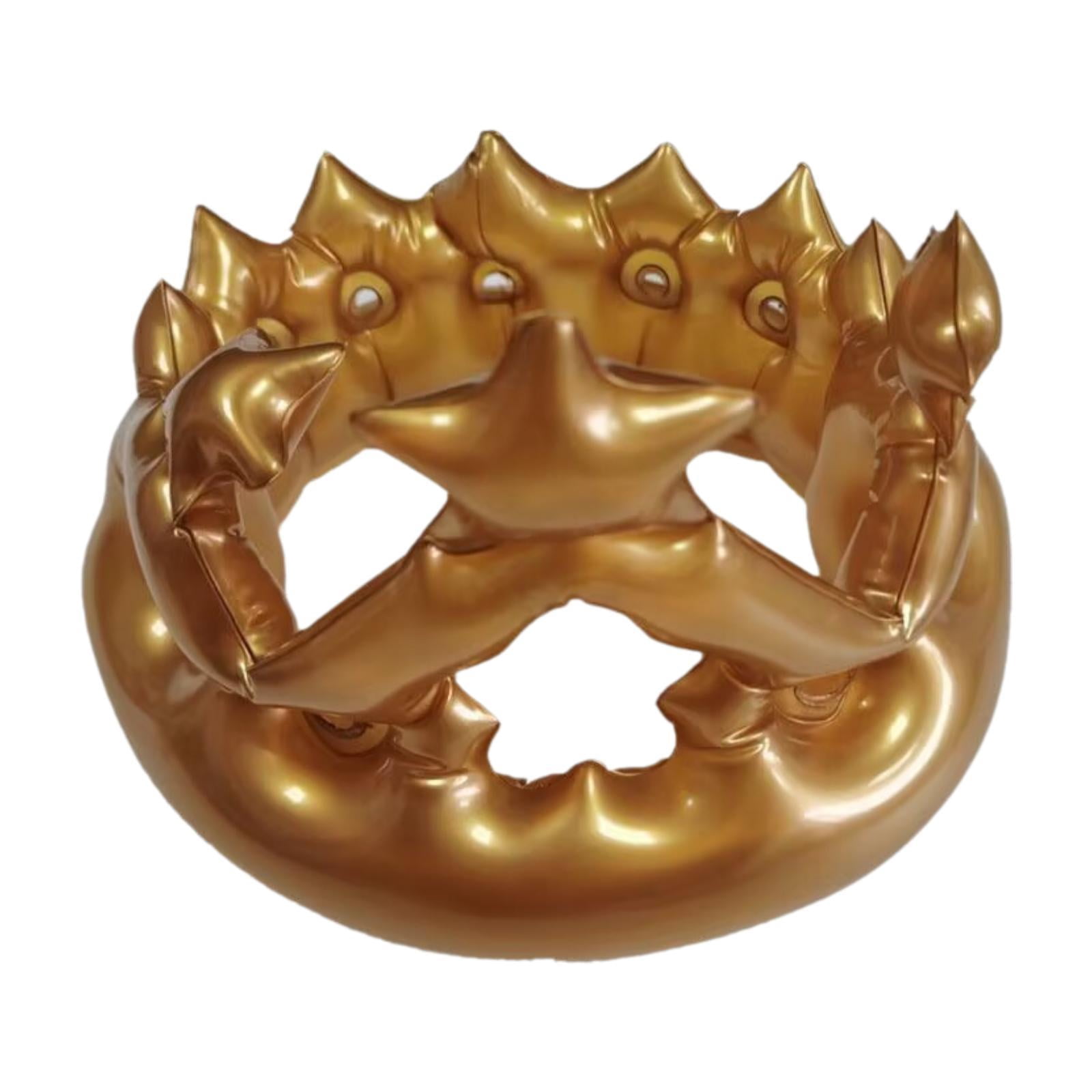 Inflatable Queen Crown Party Decor Carnival Costume Hat Unisex ...