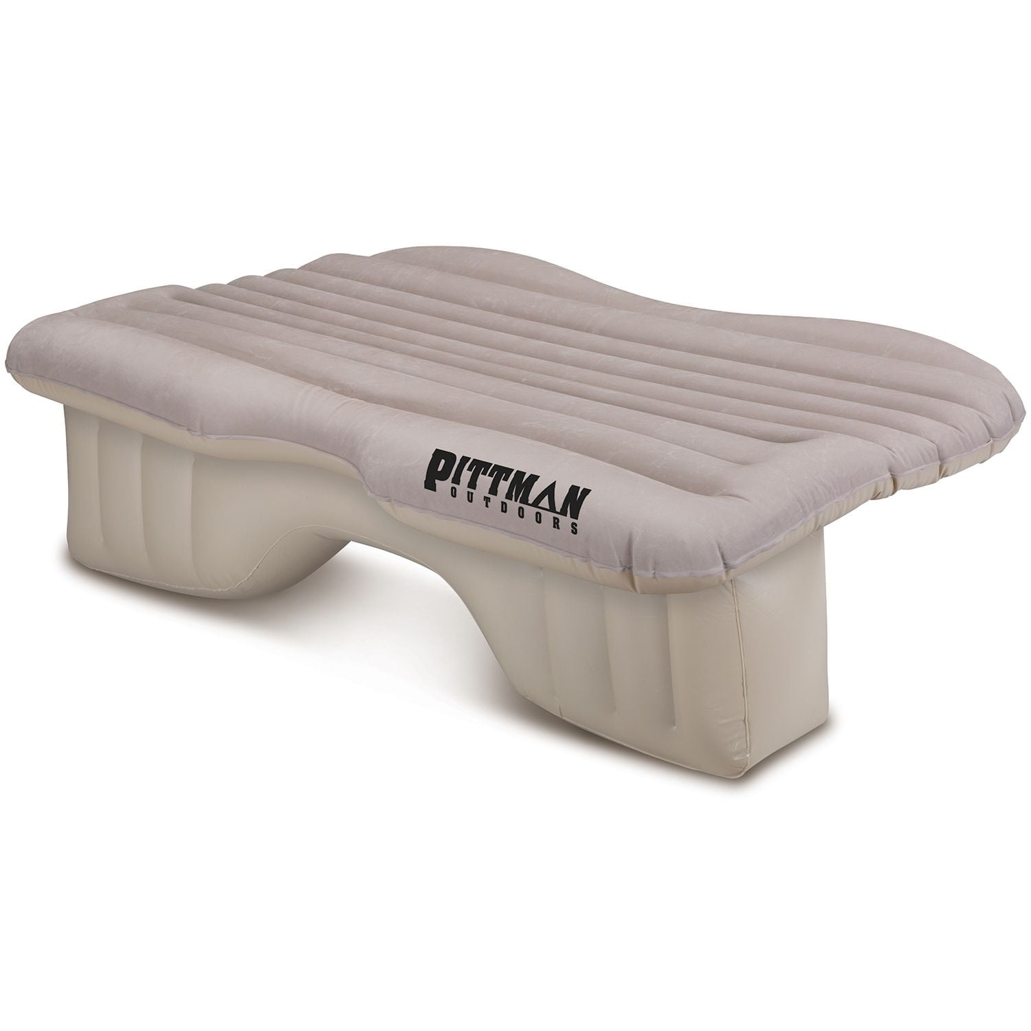 Tan Heavy Duty PVC Inflatable Back Seat Air Mattress with Pump