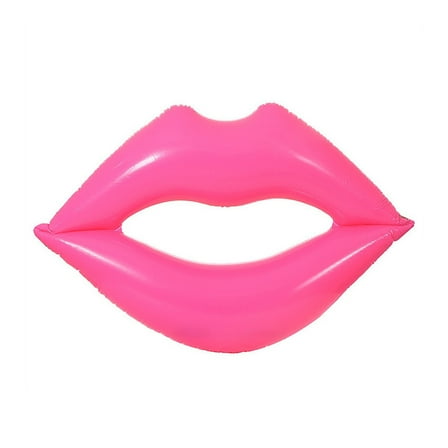 Inflatable Red Lips for Pool and Beach Material Durable and Fun