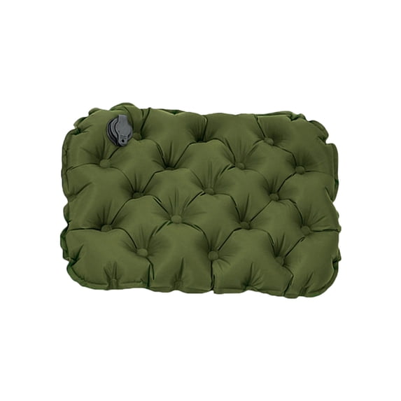 Inflatable Seat Cushion Lightweight Sports Field Seat Cushion Travel Style Air Cushion Hiking Airplane Sports Field Car Back Cushion for Recliner 18x18 Cushion Padded Seat Back Cushion Lumbar Support