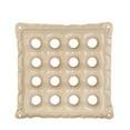 thumbnail image 1 of Inflatable Seat Cushion With Holes Square Design For Pressure Relief, Anti-Bedsore Support For Wheelchair/Chair, 1 Cushion + 1 Air Pump Included, 1 of 6