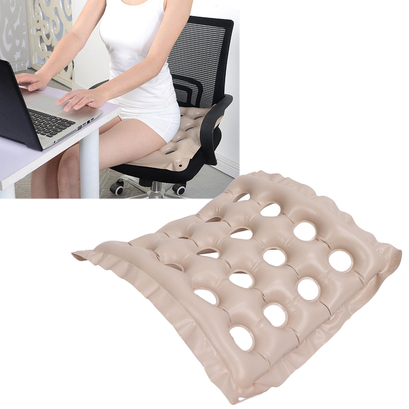 Inflatable Seat Cushions, 16 Holes Inflatable Pressure Cushions For