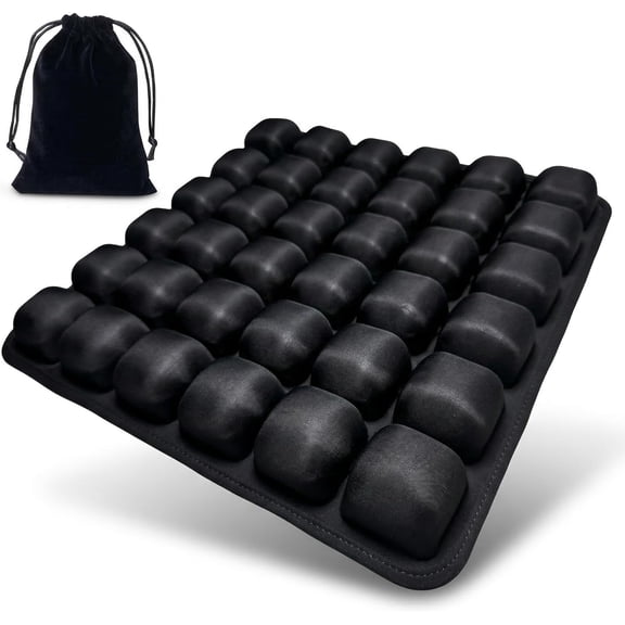 Inflatable Seat n for Airplane TravelPress-to-Inflate Without Pump,Decompression n, Portable Office Prolonged Sitting, Wheelchair, Car Seats, Long Journey