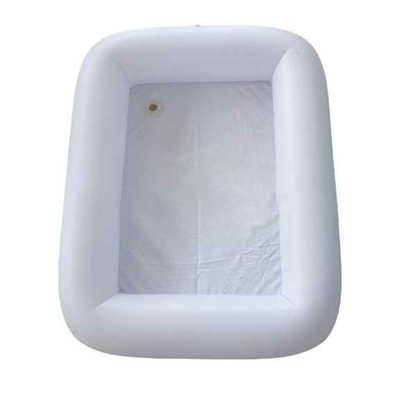 Inflatable Serving Bar,Ice Buffet Serving Tray Drink Cooler with Drain Plug,Inflatable Ice Serving Buffet Bar Inflatable Cooler for Parties Food,BBQ Picnic Pool Party Supplies Buffet Salad Food