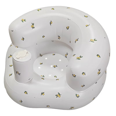 Inflatable Sitting Chair, PVC Seat for 3-36 Months, Soft and Stable, Adjustable for Sitting Up, Anti-Slip Base, Portable for Travel, Picnic, and Beach