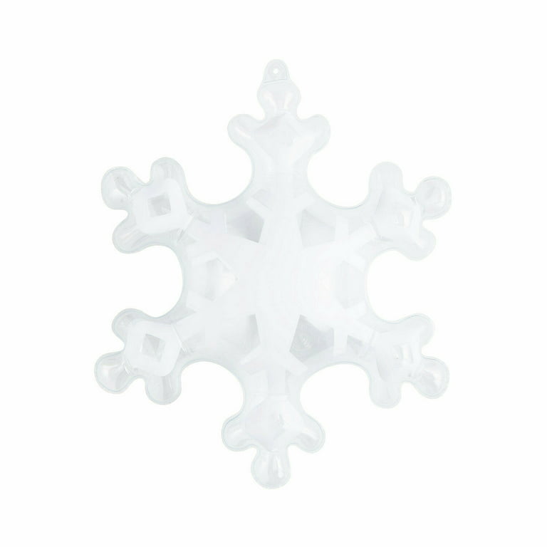 Inflatable Small Snowflakes, Christmas, Toys, 12 Pieces 