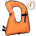 thumbnail image 1 of Inflatable Snorkel Diving Swimming Scuba Vest Jacket Life Jacket Vest  for Snorkeling Surfing Boating Swimming for Adult Youth Kids, 1 of 14