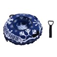 thumbnail image 1 of Inflatable Snow Sled Winter Snow Tube Blow Up Snow Tube Inflatable Snow Tube Sled Heavy Duty Snow Tube For Sledding With Handles Tow Rope Winter Outdoor Toy For Boys Girls Adults, 1 of 4