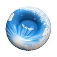 thumbnail image 1 of Inflatable Snow Tube 32 Inch Heavy Duty Winter Sled PVC Material 600lb Capacity Double Handles Cold-Resistant for 4-5 Years 5-6 Years, 1 of 4