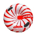 thumbnail image 1 of A Inflatable Snow Tube 32 Inches Winter Sled For Kids And Adults Heavy Duty Pvc Snow Sledding Tube For Outdoor Winter Fun Cold Resistant Snow Tube With Handles For Snow Play And Winter Spo, 1 of 7