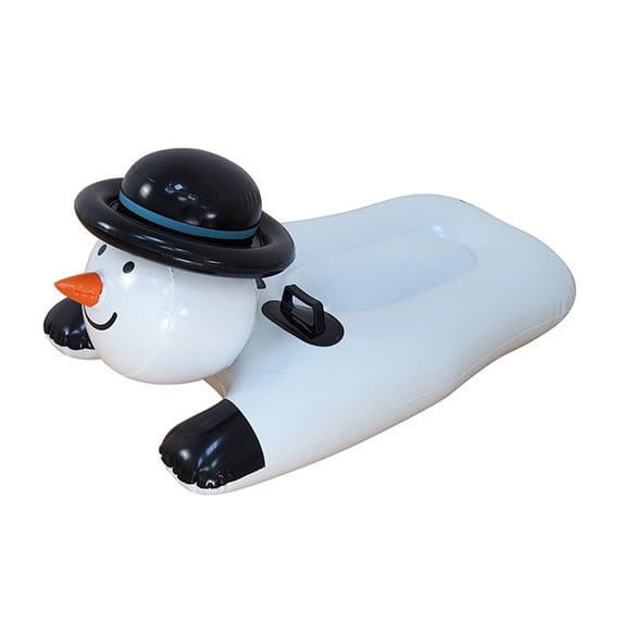 Calif Snow Inflatable Snow Tube Sledges Tube Winter Snow Sled Large Snow Tube for ...