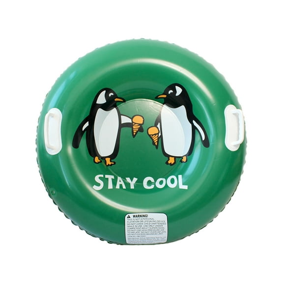 Inflatable Snow Tubes - Kids & Adults Protable Winter Snow Sledding Toy with Handles and Thick Bottom, Family Outdoor Sport Supplies Gift