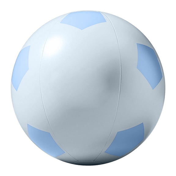 Inflatable Soccer Beach Ball Outdoor Summer Water Game Accessory for Pool and Backyard 60 Inch Sky Blue