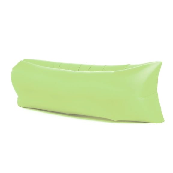 Inflatable Sofa Foldable Waterproof Prevent Leakage Inflatable Lounger Couch for Travel CampingGreen