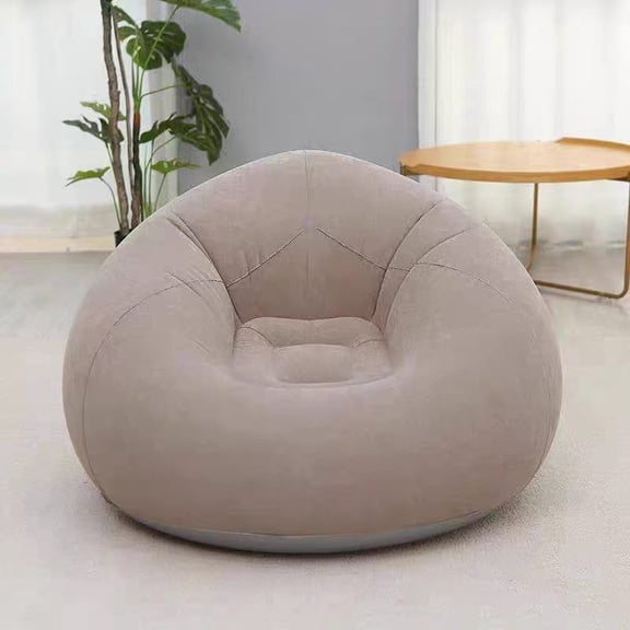 Inflatable Sofa Inflatable Lounger,Ultra Soft Inflatable Single Spherical Sofa Chair for Dorm Room Outdoor Travel Camping Picnic