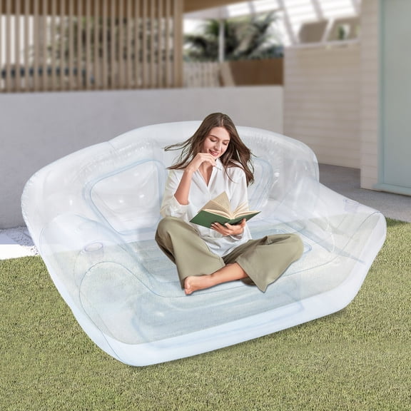 Inflatable Sofa, Portable Inflatable Couch, Inflatable Double Person Sofa