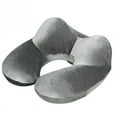 thumbnail image 1 of Inflatable Soft Velvet Travel Neck Pillow Set, U Shape, Neck Support for Cars, Airplanes Camping, 1 of 3