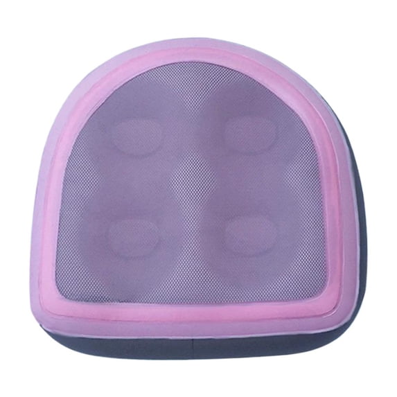 Inflatable Spa Mat Cushion, 16.1 x 16.5 x 5.9 in, Provides Slip-Resistant Support with Suction Cups, for Safer Bathing in Hot Tubs and Spas