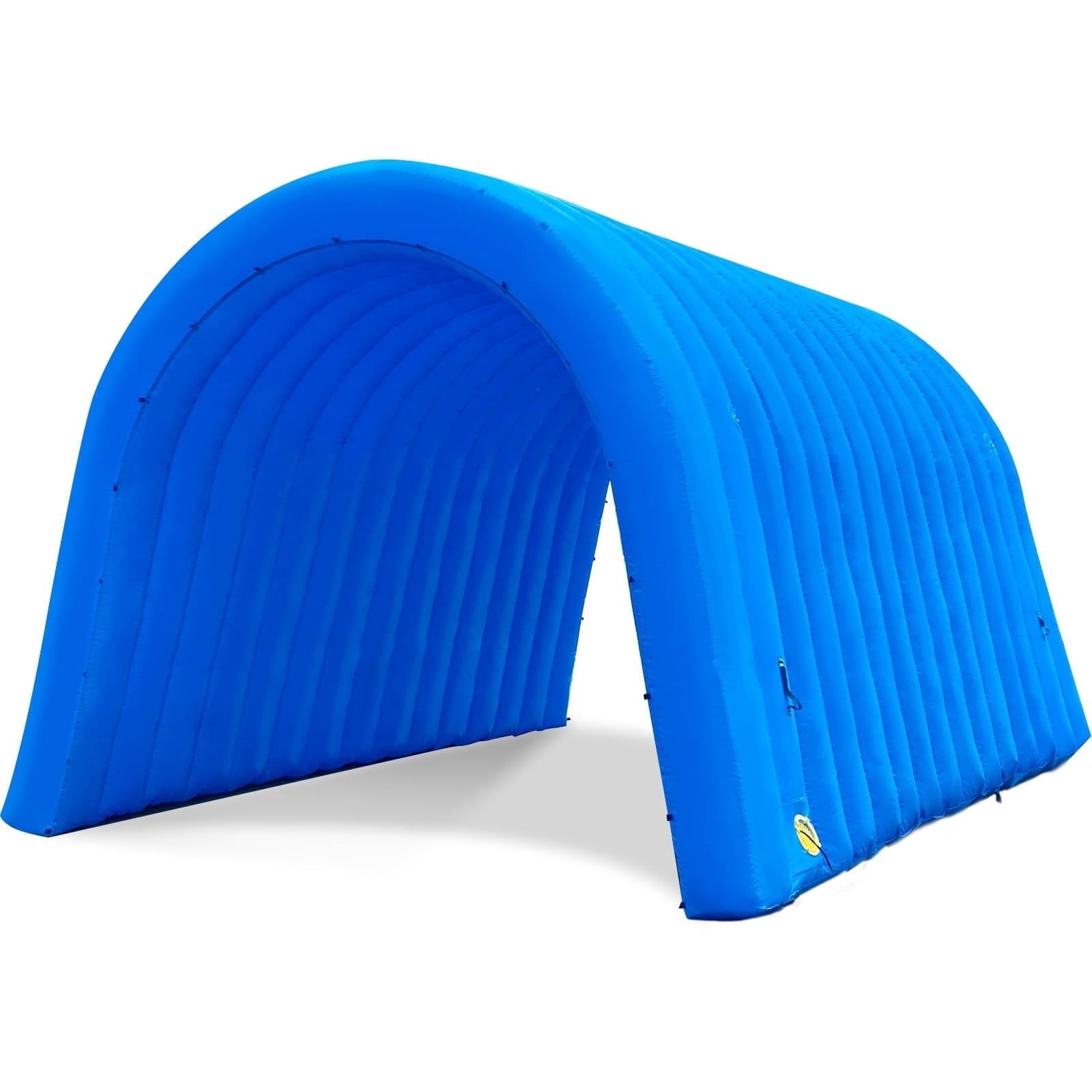 Inflatable Sports Tunnel Arch with Blower 16x10x10ft Blue Event Entrance for Shops Schools & Supermarkets