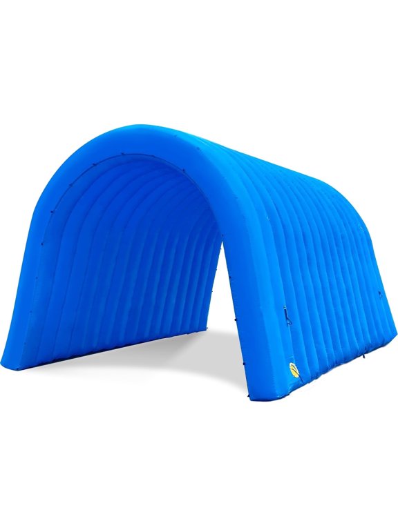 Inflatable Sports Tunnel Entrance with Blower Archway for Events Exhibitions Parties Advertising 16x10x10ft Blue