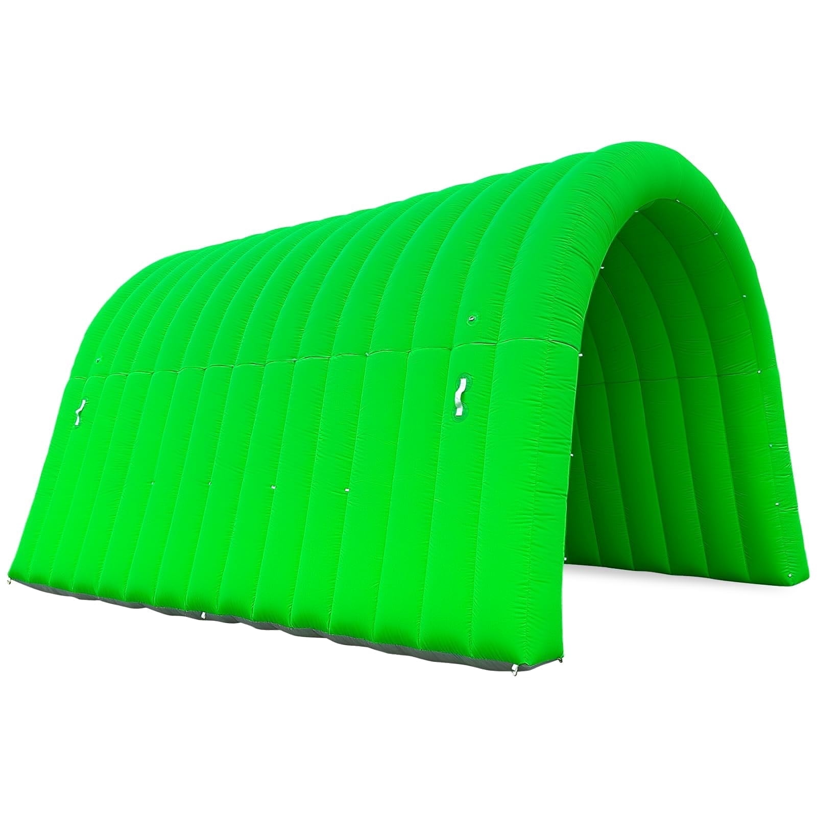 Inflatable Sports Tunnel Arch with Blower 16x10x10ft Green Event Entrance for Exhibitions Shops Schools & Supermarkets