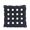 thumbnail image 1 of Inflatable Square Seat Cushion With Holes, Ventilated Design For Comfortable Weight Distribution, Anti-Bedsore Pressure Relief For Home Office & Wheelchair Use, Includes Air Pump, 1 of 6