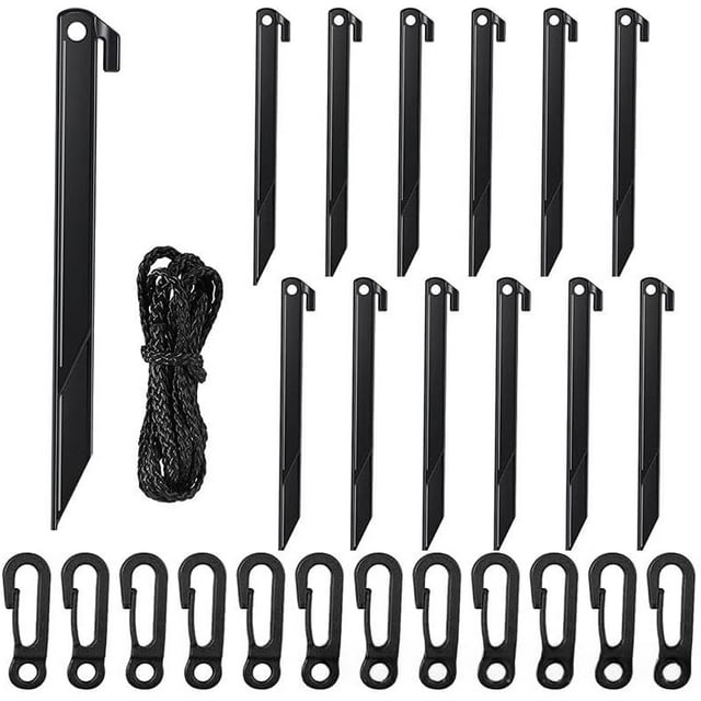 Inflatable Stakes and Tethers Plastic Stake 7.5 Inch Nylon Ropes with