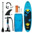 thumbnail image 1 of Inflatable Stand Up Paddle Board, 10'6" x 33" x 6" Inflatable Paddle Board with Premium Paddle Board Accessories, Non-Slip Comfortable Deck for Youth & Adults of All Skill Levels, 1 of 9