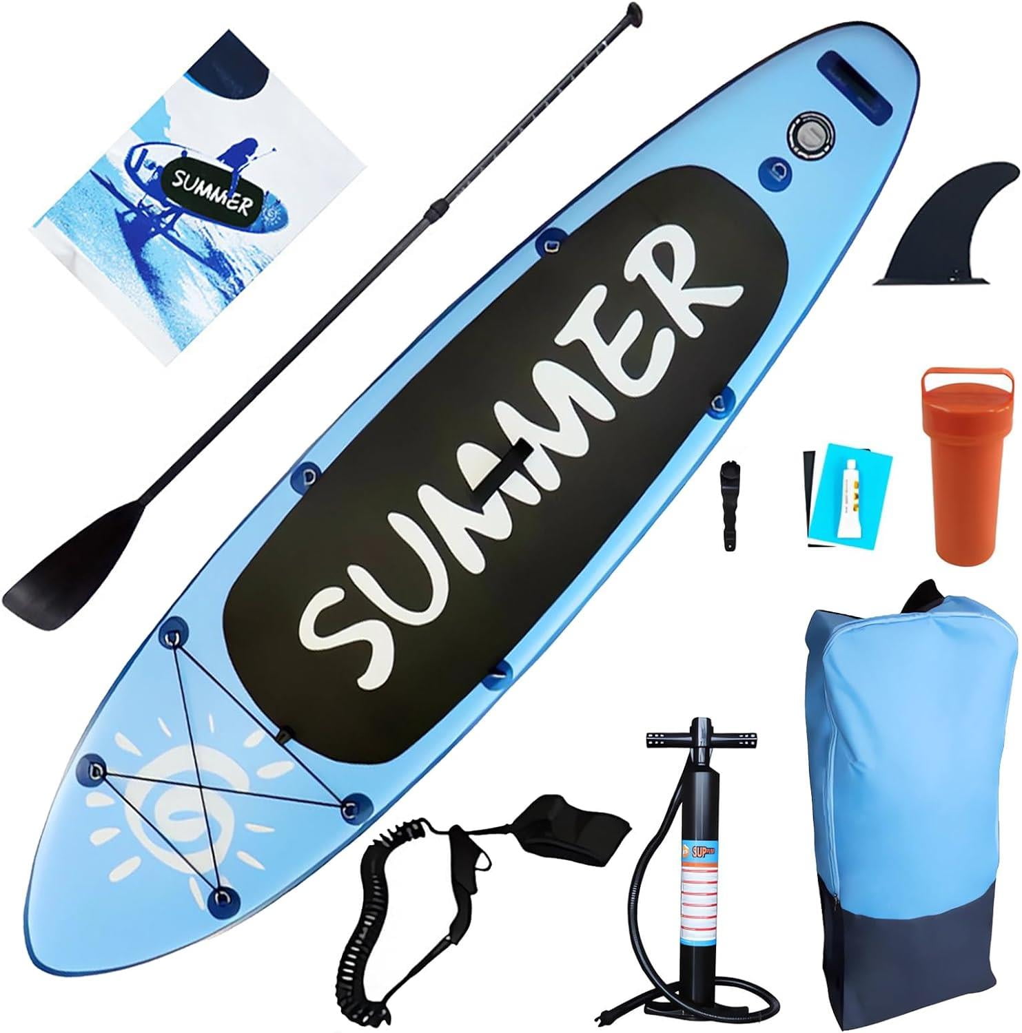 Inflatable Stand Up Paddle Board with Premium SUP Accessories, 5.9