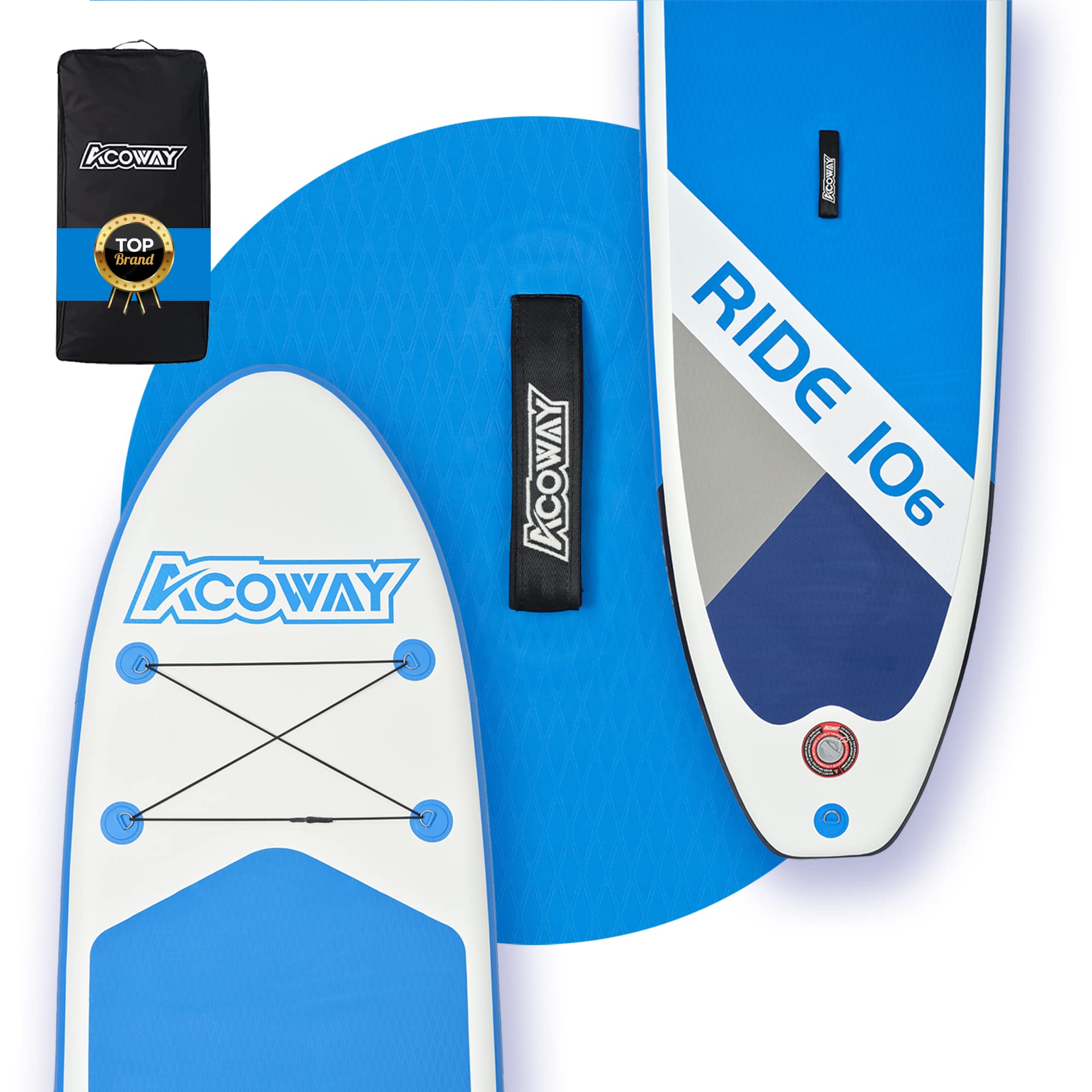 Roc Inflatable Stand Up Paddle Board with Premium sup Accessories