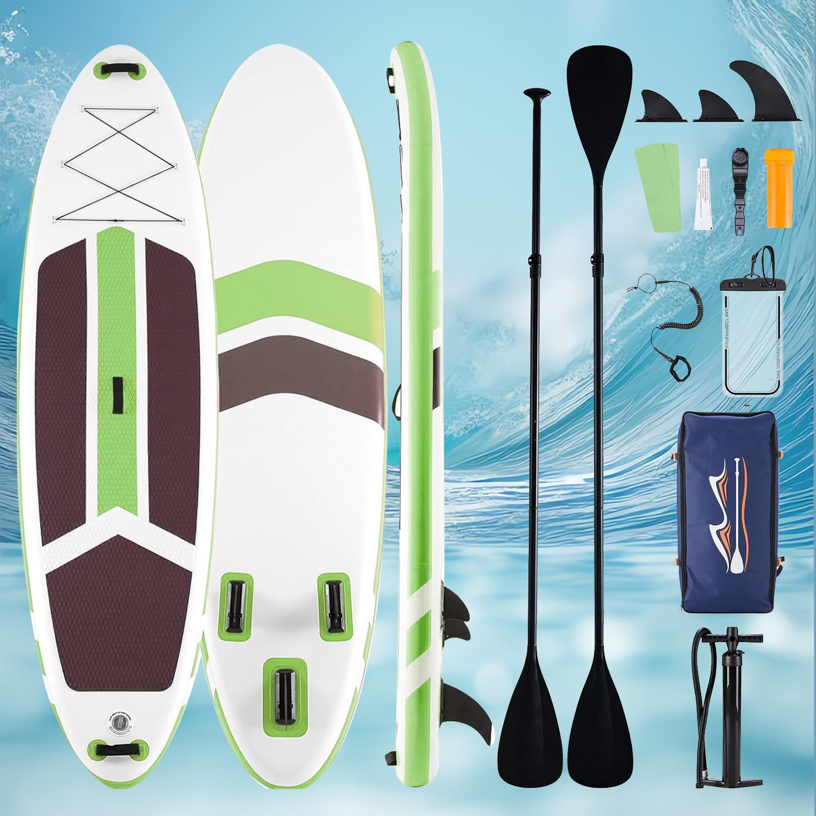Inflatable Stand Up Paddle Board with Premium SUP Paddleboard
