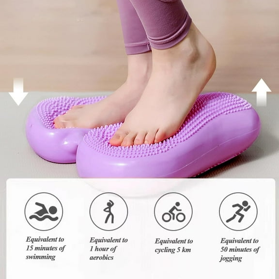 Inflatable Stepper for Exercise, Multi-Function Air Stepper, Balance Training Mat for Fitness Yoga