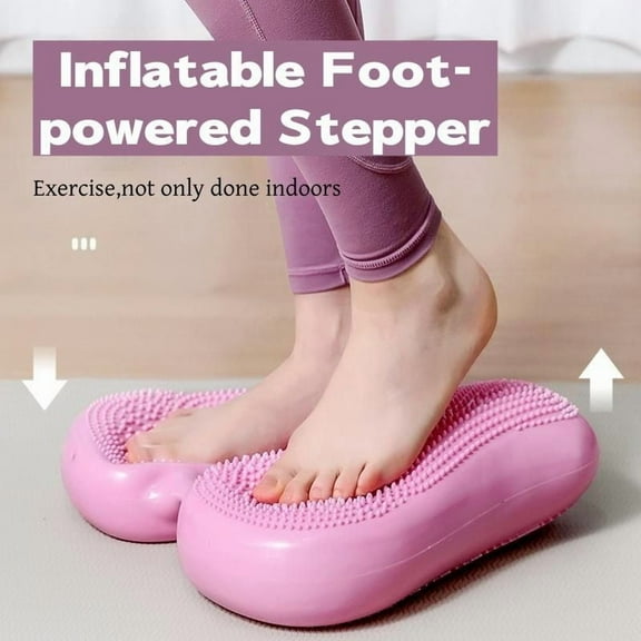 Inflatable Steppers for Exercise, Foot Massage Balance Air Stepper for Yoga Training Gym Home Office