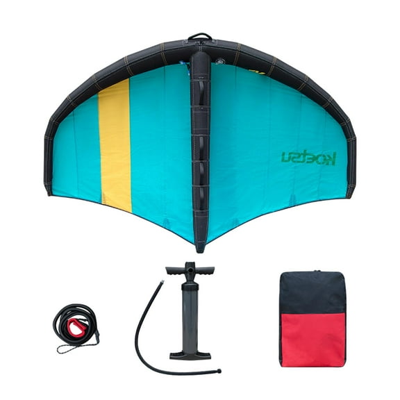 Inflatable Surfing Wing Surfing Foil Wing Lightweight Durable Waterproof with Storage Bag Handheld Surf Sail Windsurfing Sail for Surf