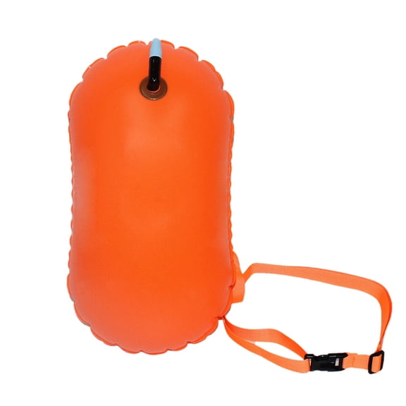 Inflatable Swim Buoy Air Bag Device Pool Buoy Tow Float Bag Swimming Open Water