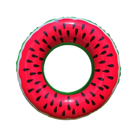 Inflatable Swim Ring Large 90cm Pool Float Durable Design Secure Comfortable Summer Water For All Ages