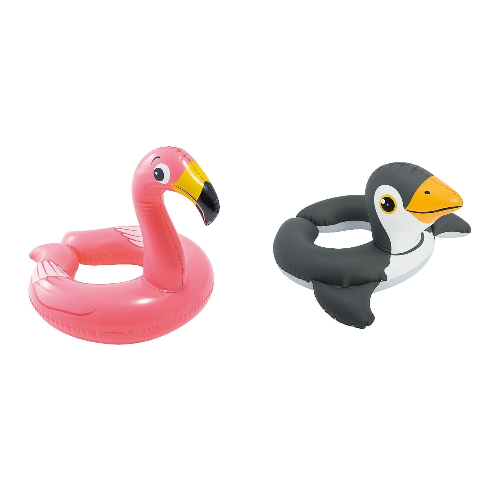 Inflatable Swim Ring Pool Floats For Kids , Bird Animal Water Play Toys ...