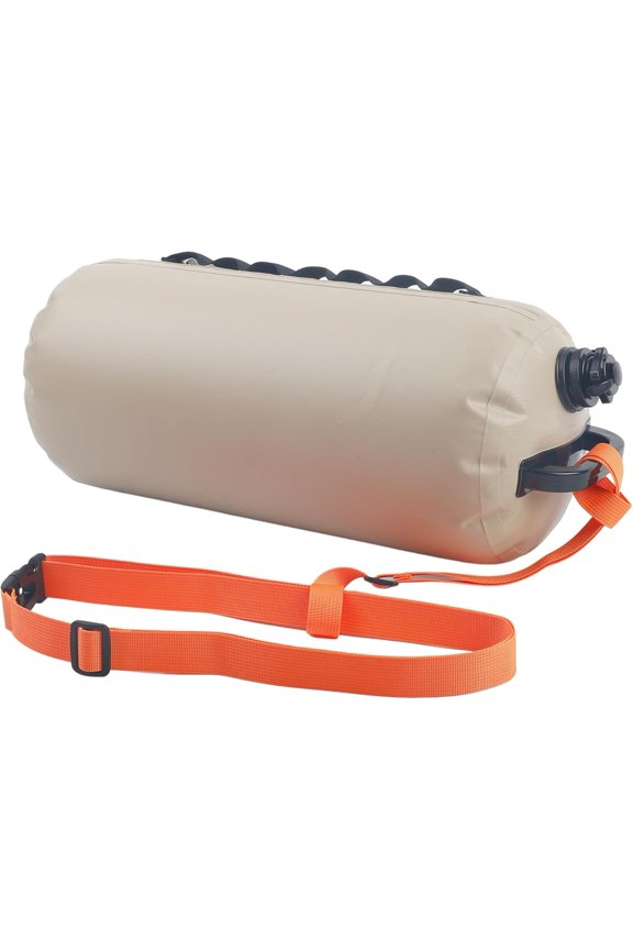 Inflatable Swiming Buoy Water Tank: Swim Buoy for Open Water, Foldable Water Storage Bag with Adjustable Strap, Water Weight Bags, for Camping Hiking and Outdoor Exploration