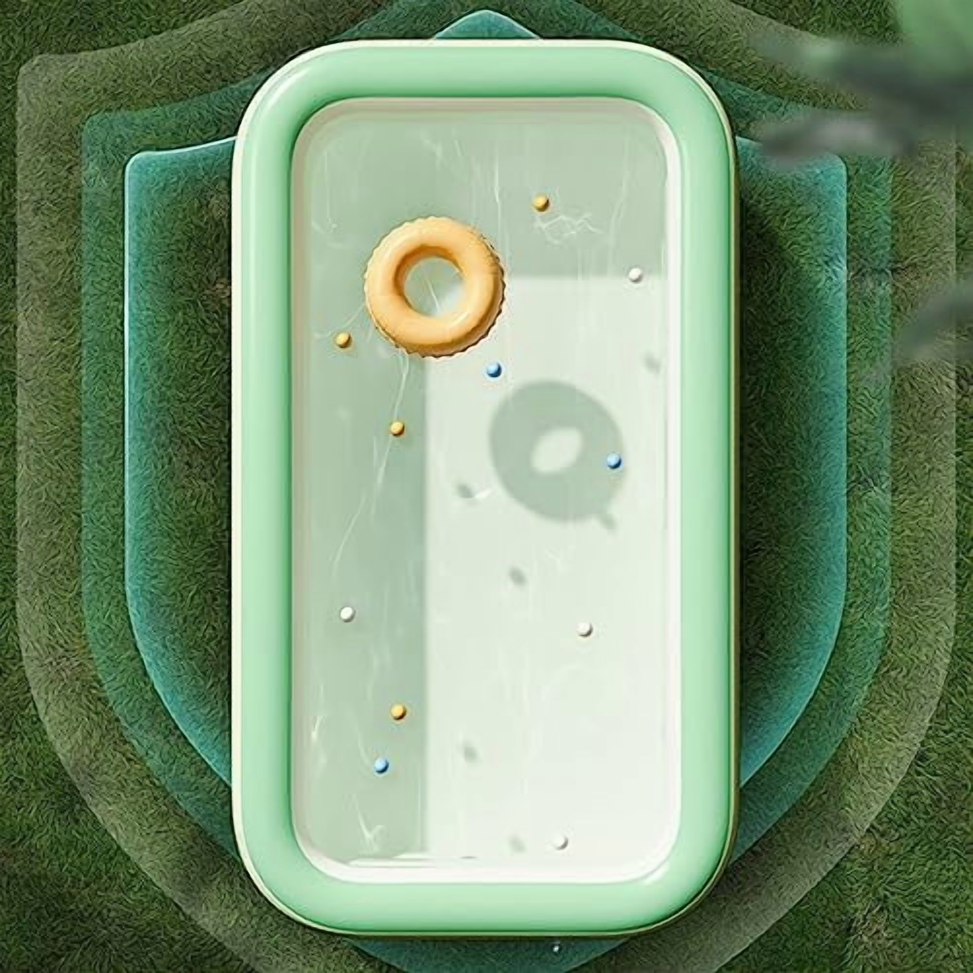 Inflatable Swimming Pool 3 Layers Foldable PVC Blowing Swimming Pool For Indoor Yard I4369988502 Kid Pool
