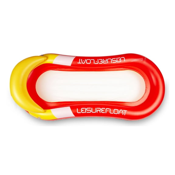 Inflatable Swimming Pool PVC Float Lounge Recliner | Red