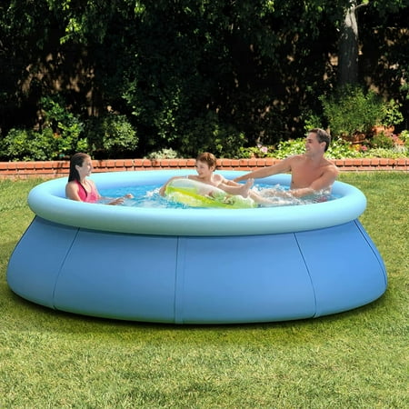 Inflatable Swimming Pool, Swimming Pool for Adults, Inflatable Top Ring Pool, Blow Up Pool for Kids, Family Pools for Backyard, Above Ground Pool